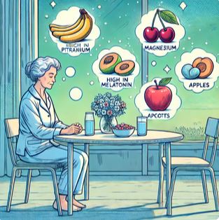 Conseils santé seniors : fruits et aliments pour améliorer le sommeil